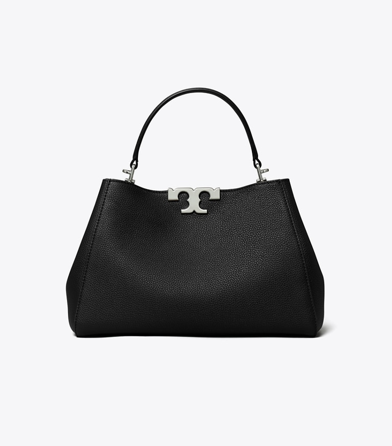 Tory Burch designer sac à main Sac Eleanor souple moyen dans Black retour