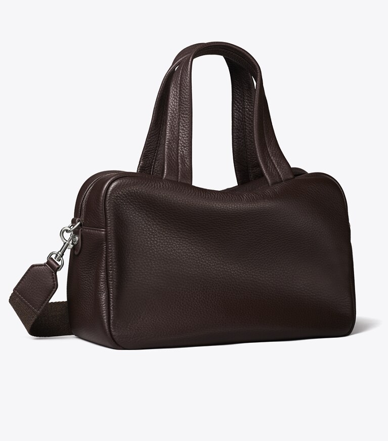Tory Burch designer sac à main Sac en cuir in Cocoa angle