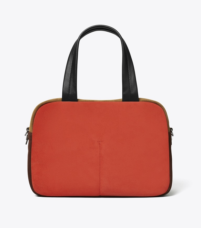 Tory Burch designer sac à main Sac en daim color-block in Multi angle