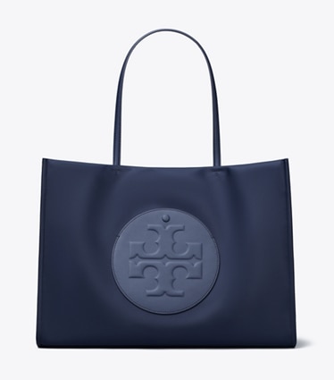 Tory Burch designer cabas Sac fourre-tout Ella dans New Navy de face