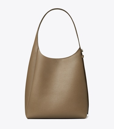 Tory Burch designer sacs hobo Sac Hobo Romy in Wild Mushroom front