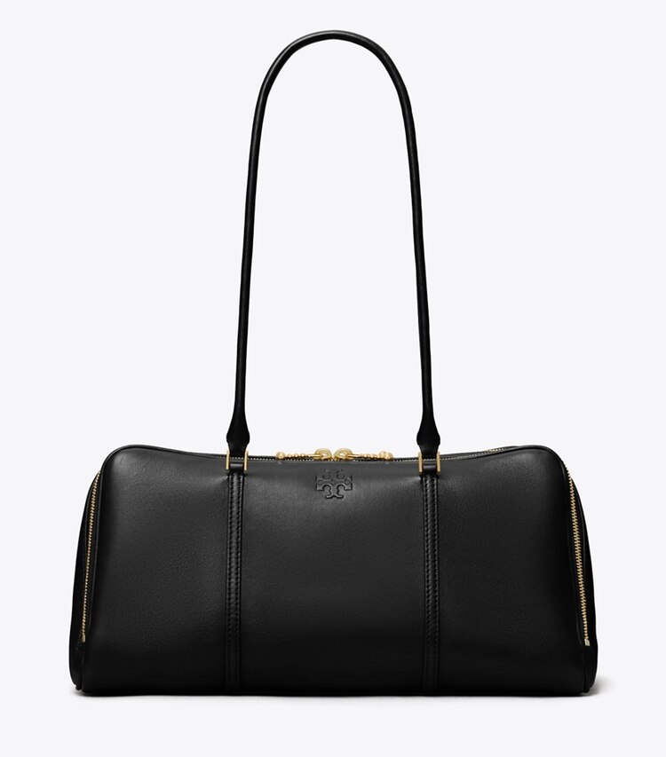 Tory Burch designer sac à main sac Marshmallow in Black front