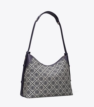 Tory Burch designer sacs porté épaule Sac messager T Monogram dans Tory Navy angle