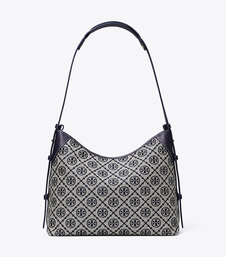Tory Burch designer sacs porté épaule Sac messager T Monogram dans Tory Navy de face