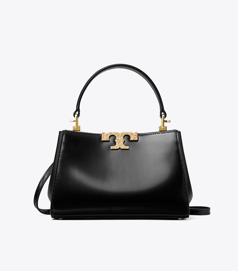 Tory Burch designer sacs à bandoulière Sac Mini Eleanor Pavé in Black angle