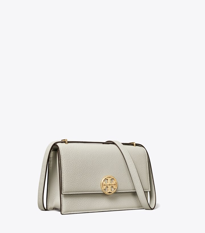 Tory Burch designer sacs porté épaule Sac porté épaule édition limitée dans Feather Gray angle