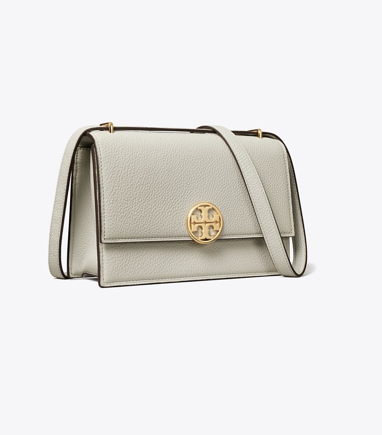 Tory Burch designer sacs porté épaule Sac porté épaule édition limitée dans Feather Gray angle