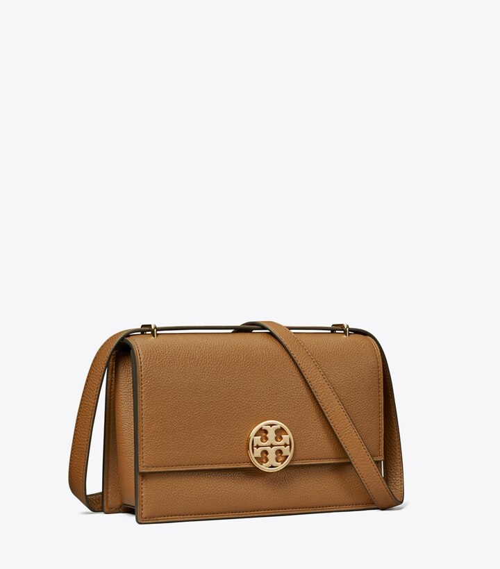 Tory Burch designer sacs porté épaule Sac porté épaule édition limitée dans Tiger'S Eye angle