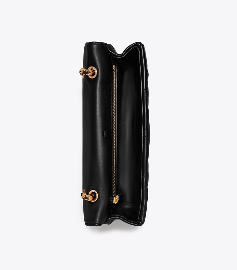 Tory Burch designer sacs porté épaule Sac porté épaule Bunny Knot in Black dessus