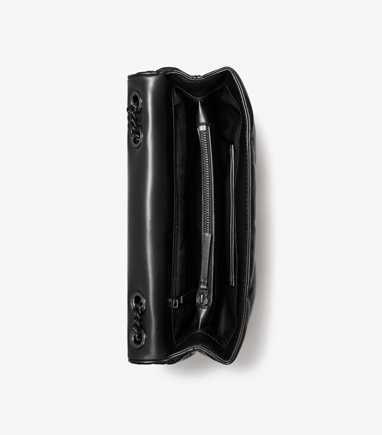 Tory Burch designer sacs porté épaule Sac porté épaule Kira à matelassage losange in Black angle