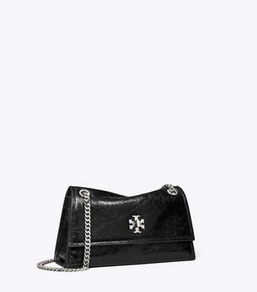 Tory Burch designer sacs porté épaule Sac porté épaule Mini Kira avec fermoir tourniquet in Black angle