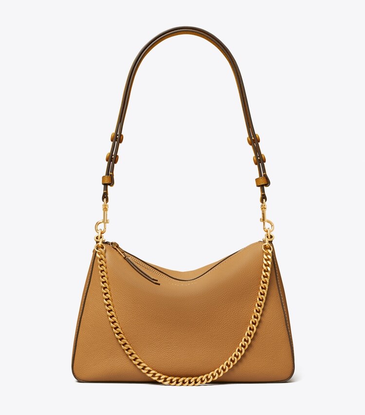 Tory Burch designer sacs porté épaule Sac porté épaule Perry dans Tiramisu de face