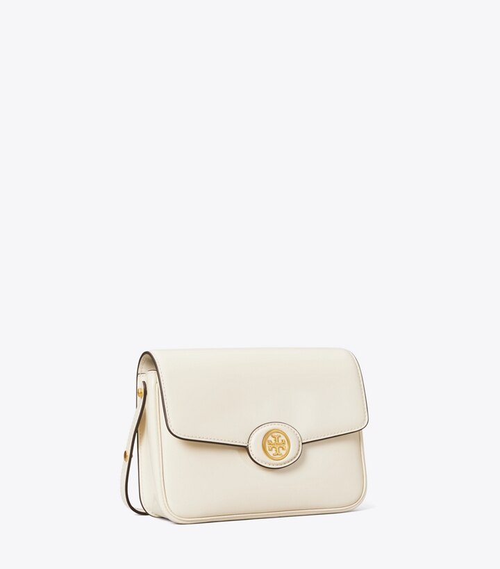Tory Burch designer sacs porté épaule Sac porté épaule Robinson Spazzolato dans SHEA BUTTER angle