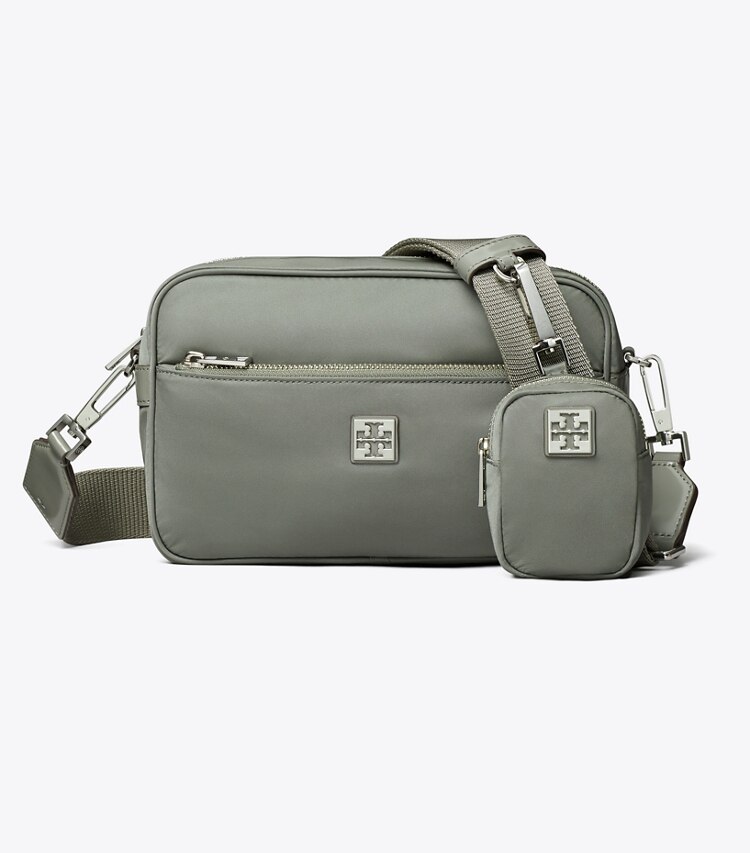 Tory Burch designer sacs porté épaule Sac porté épaule Virginia in Shale Rock front