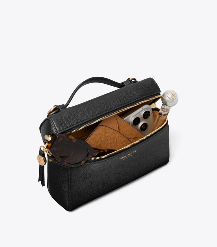 Tory Burch designer mini sacs Sac Romy Slim à poignée in Black additional