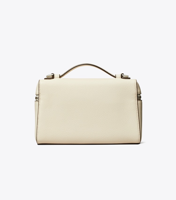 Tory Burch designer mini sacs Sac Romy Slim à poignée in Light Cream retour
