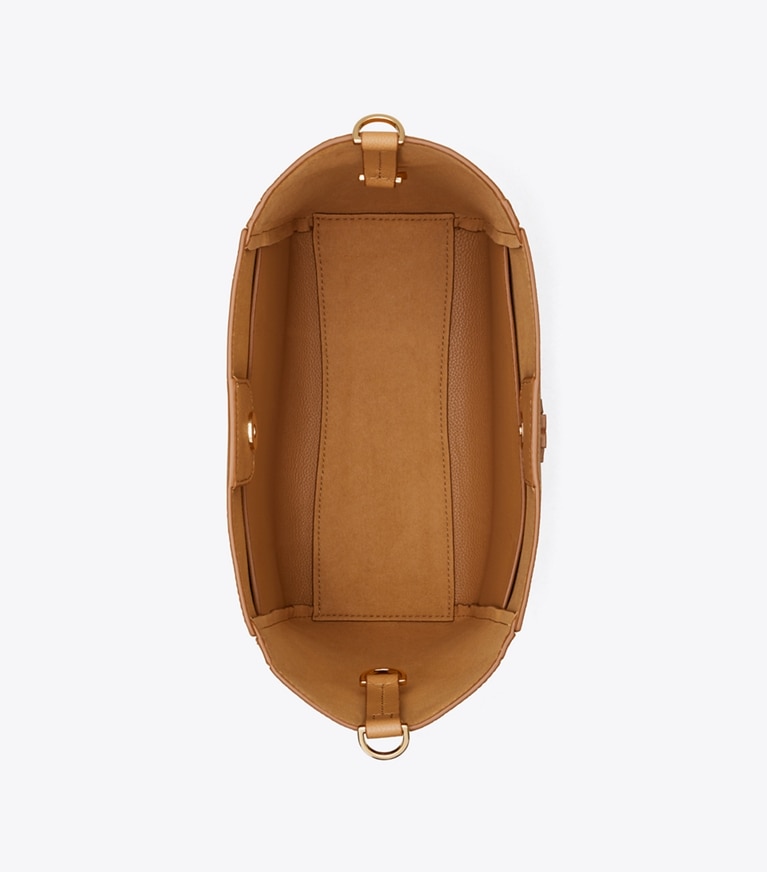 Tory Burch designer sacs hobo Sac seau McGraw dans Tiramisu vue du dessus