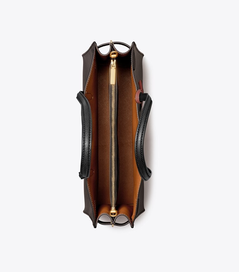 Tory Burch designer sac à main Sacoche Robinson in Black angle