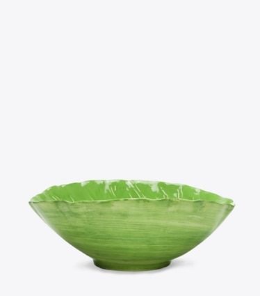 Tory Burch designer vaisselle Saladier Lettuce in Green front