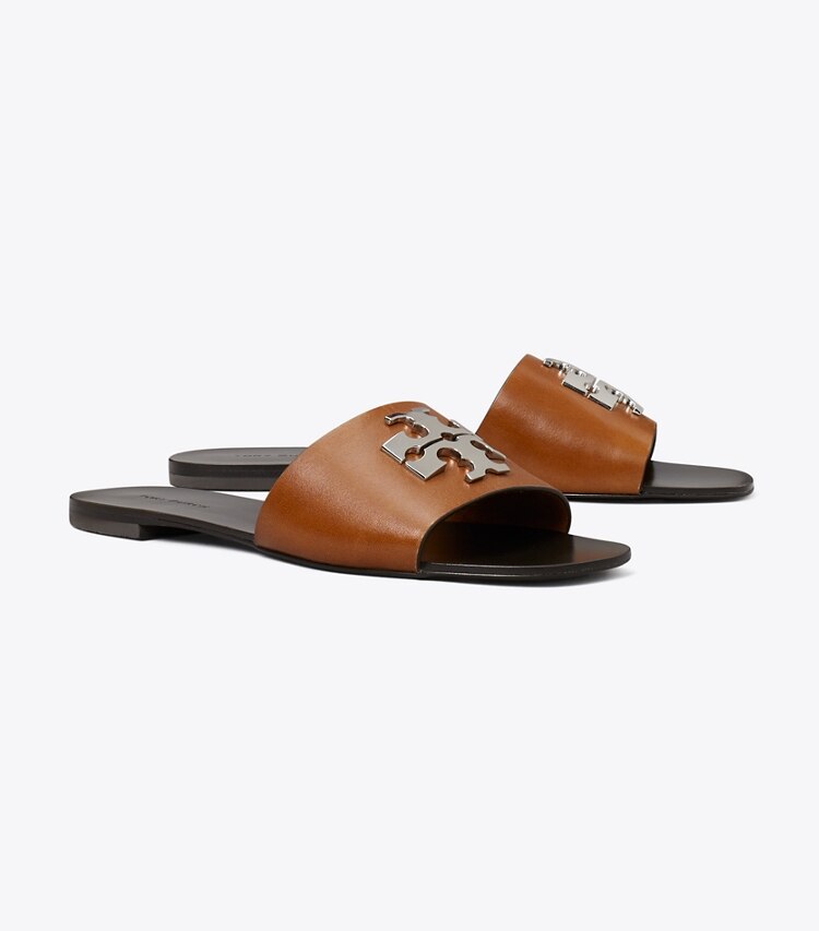 Tory Burch designer sandales Sandale Charlie Cuoio dans CLASSIC CUOIO angle