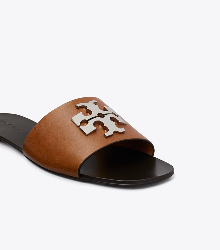 Tory Burch designer sandales Sandale Charlie Cuoio dans CLASSIC CUOIO détails