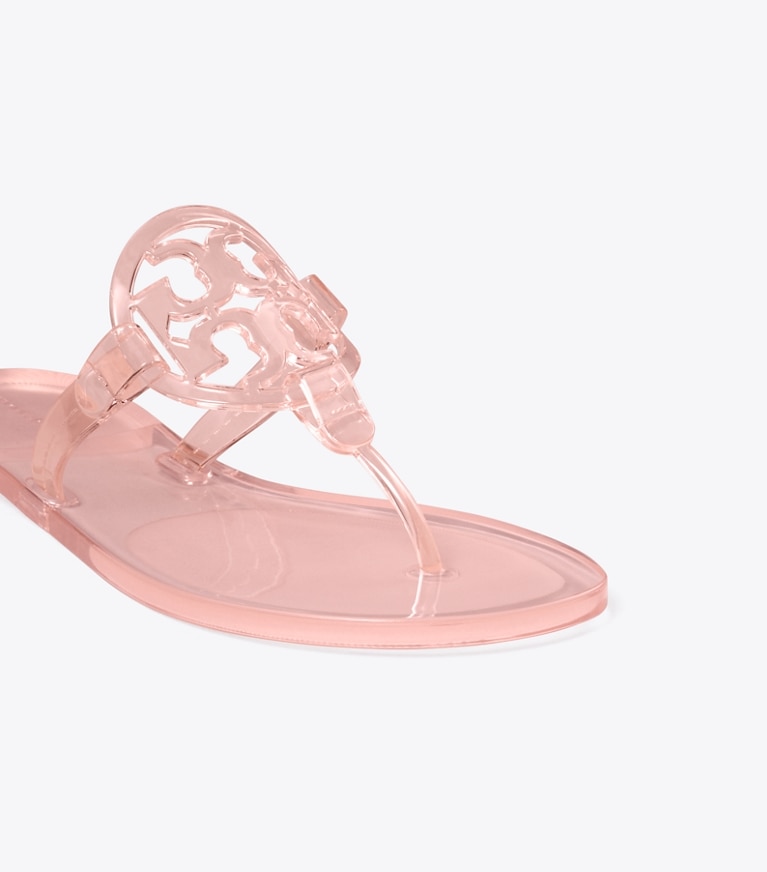 Tory Burch designer sandales Sandale en plastique transparent Miller dans PINK détails
