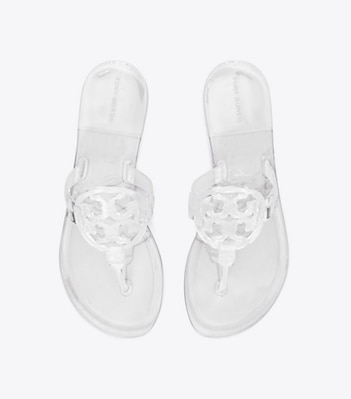 Sandale en plastique transparent Miller