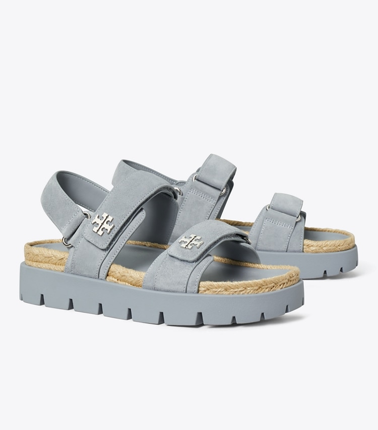 Tory Burch designer sandales Sandales à sangles Kira Sport in ARIA BLUE angle