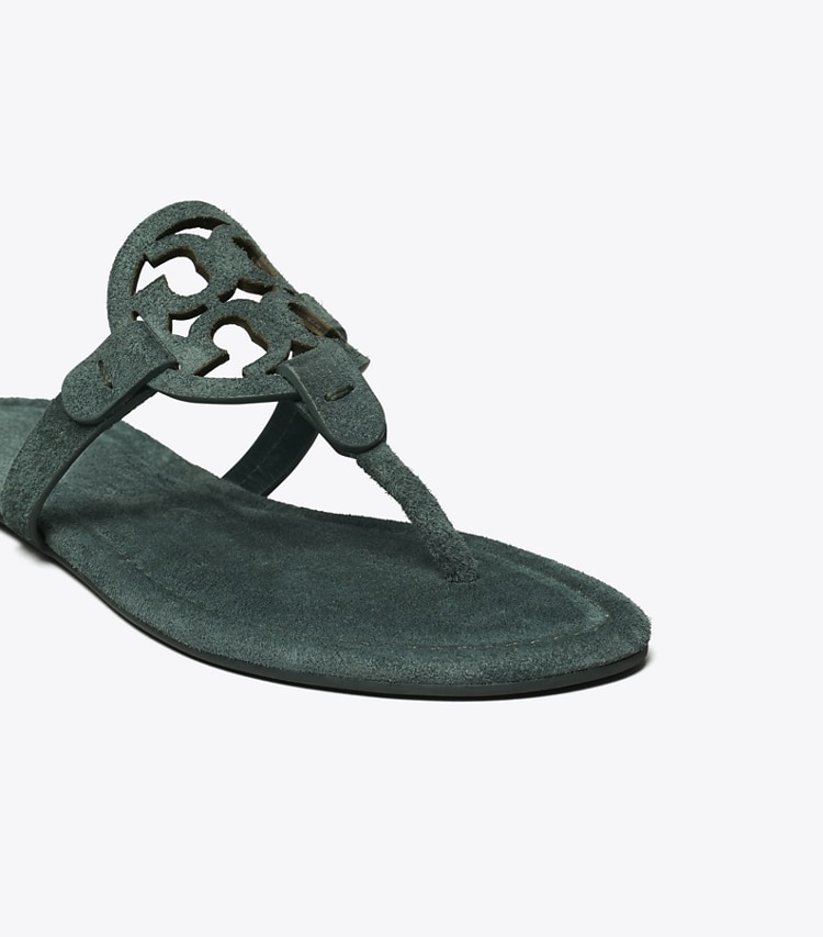Tory Burch designer sandales Sandales en daim Miller in WARM TEAL informations