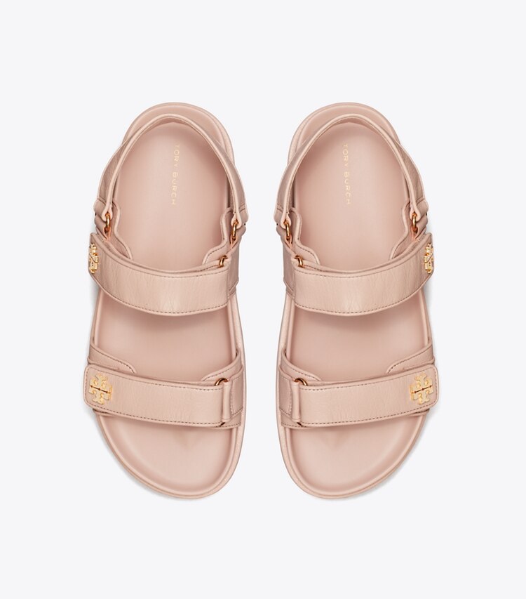 Tory Burch designer sandales Sandales Kira Sport in SHELL PINK dessus