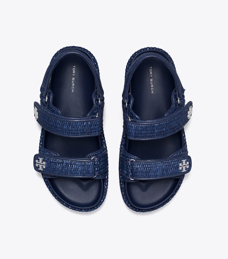 Tory Burch designer sandales Sandales Kira Sport in NAVY angle