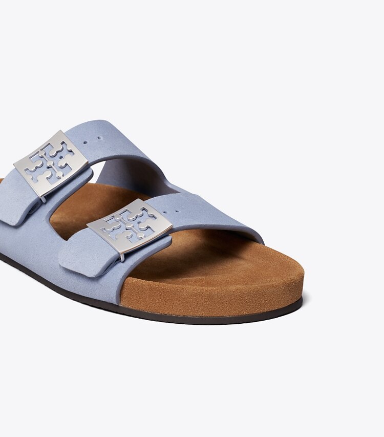 Tory Burch designer sandales Sandales Mellow in RAIN DROP / LIGHT TEAK informations