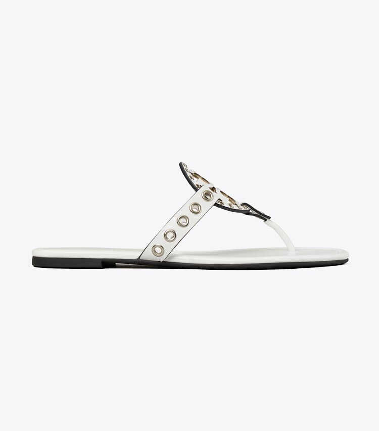Tory Burch designer sandales Sandales Miller à œillets in CLOUD side