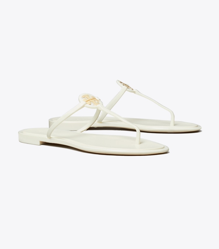 Tory Burch designer sandales Sandales Mini Miller Jelly in IVORY / GOLD angle