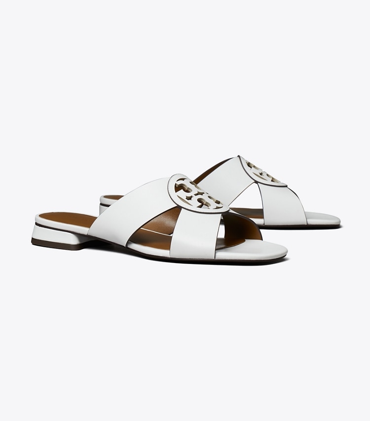 Tory Burch designer sandali Sandali Miller intrecciati in CLOUD angle