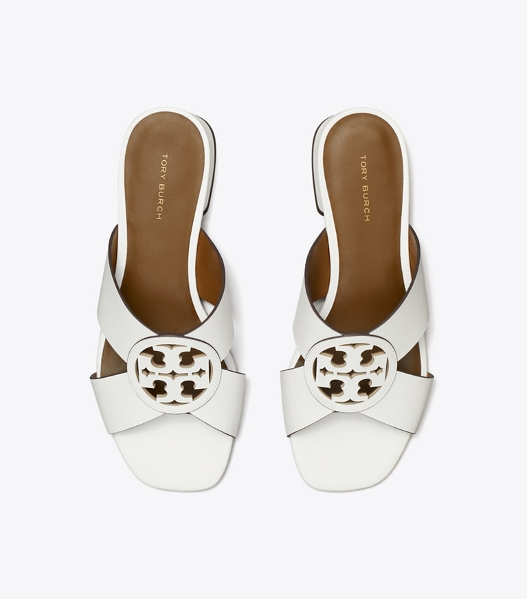 Tory Burch designer sandali Sandali Miller intrecciati in CLOUD angle