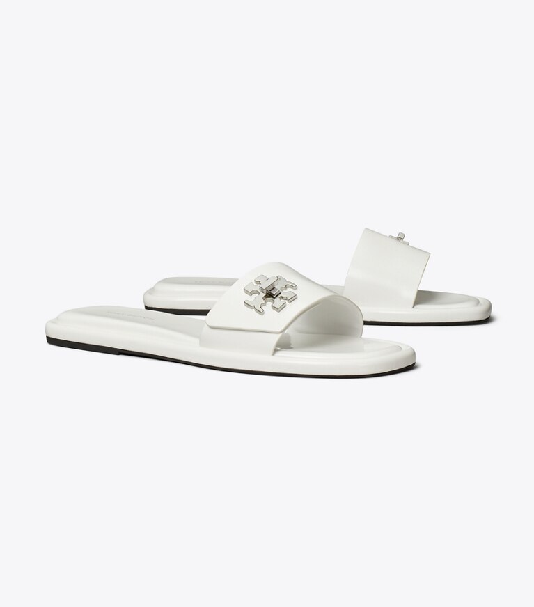 Tory Burch diseñador sandalias Sandalia con broche giratorio en CLOUD ángulo