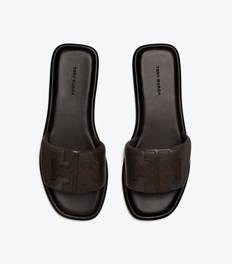 Tory Burch diseñador sandalias Sandalia deportiva con doble T en COCOA vista superior