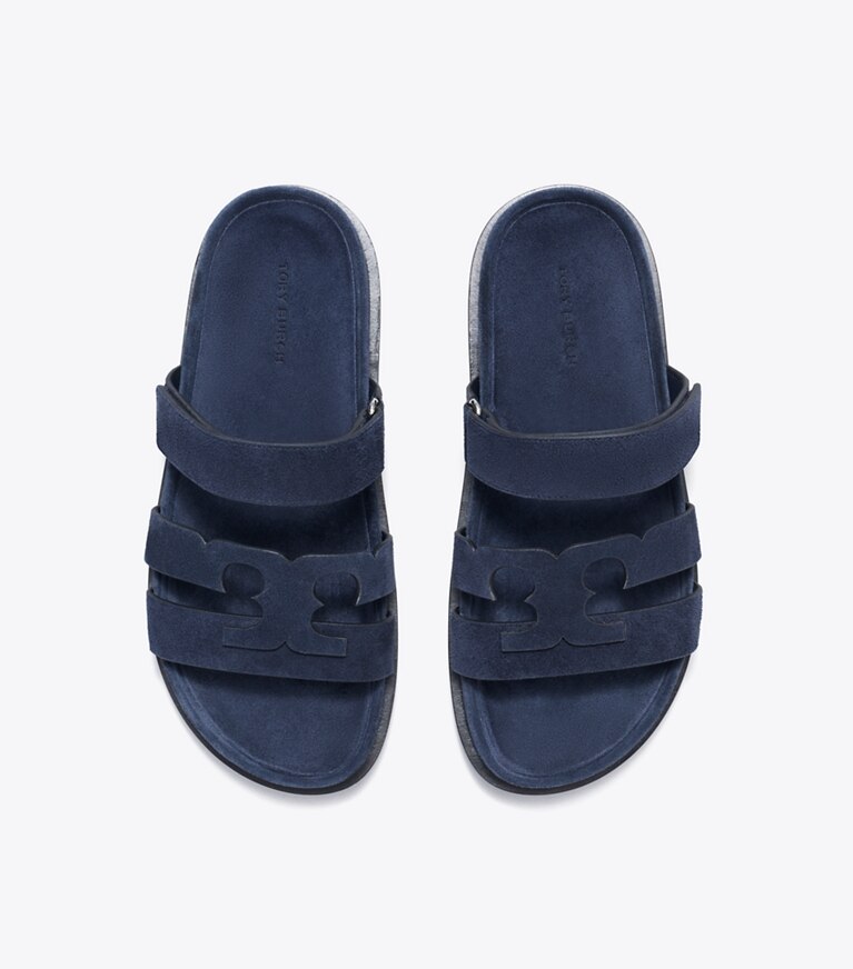 Tory Burch diseñador sandalias Sandalia deportiva Ines en NEW NAVY vista superior