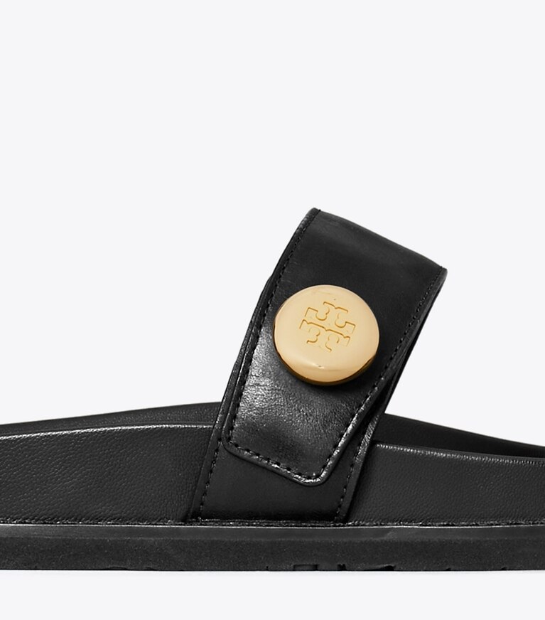 Tory Burch diseñador sandalias Sandalia deportiva Romy en PERFECT BLACK detalle