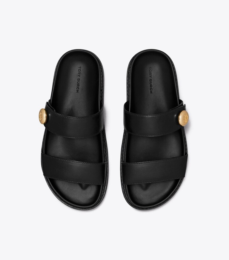 Tory Burch diseñador sandalias Sandalia deportiva Romy en PERFECT BLACK vista superior