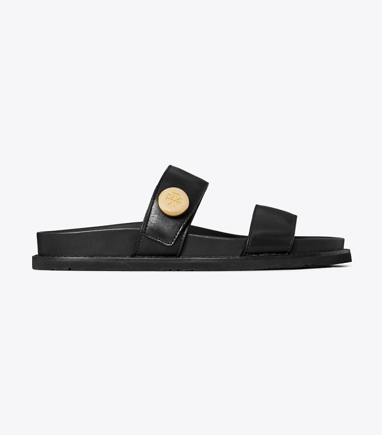 Tory Burch diseñador sandalias Sandalia deportiva Romy en PERFECT BLACK lateral