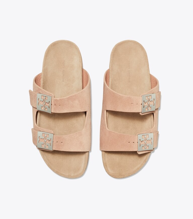 Tory Burch diseñador sandalias Sandalia Mellow en MALVA / AVOLA vista superior