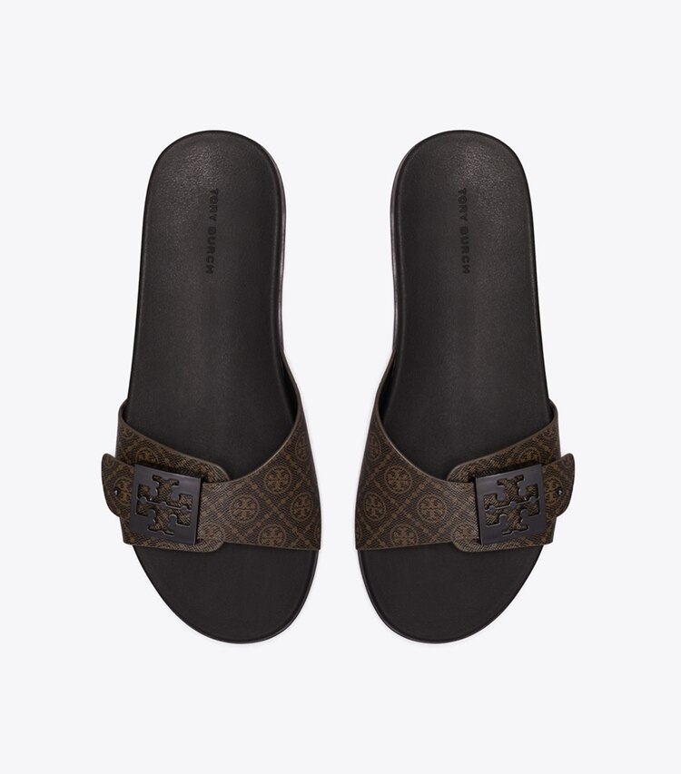 Tory Burch diseñador sandalias Sandalias con hebilla Mellow en T MONO FRENCH PRESS / FRENCH PRESS vista superior