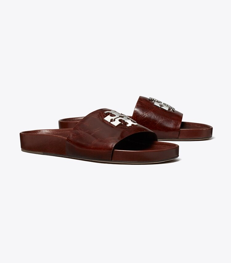 Tory Burch diseñador sandalias Sandalias deportivas Charlie en PAPAYA SEED ángulo