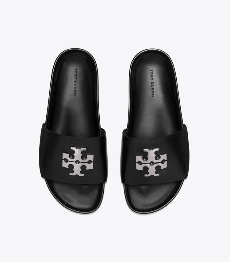 Tory Burch diseñador sandalias Sandalias deportivas Charlie en PERFECT BLACK vista superior