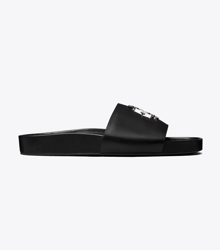 Tory Burch diseñador sandalias Sandalias deportivas Charlie en PERFECT BLACK lateral