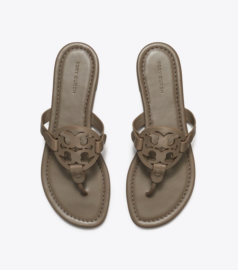 Tory Burch designer sandali Sandalo Miller in SMOKY BROWN superiore