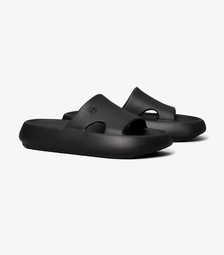 Tory Burch designer sandali Sandalo slider  in PERFECT BLACK angle