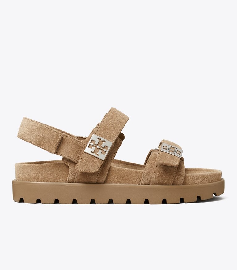 Tory Burch designer sandali Sandalo sportivo Mellow in RIVER ROCK / RIVER ROCK / SILVER side